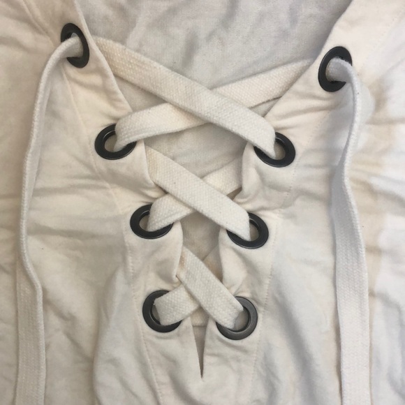 Alo Yoga Lace-Up Pullover Size Small - Picture 3 of 3